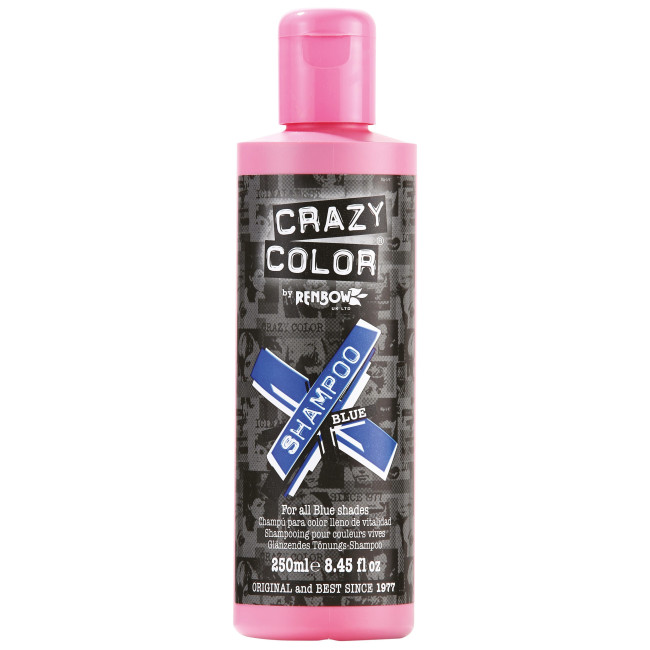 Blue reactivating shampoo CRAZY COLOR 250ML