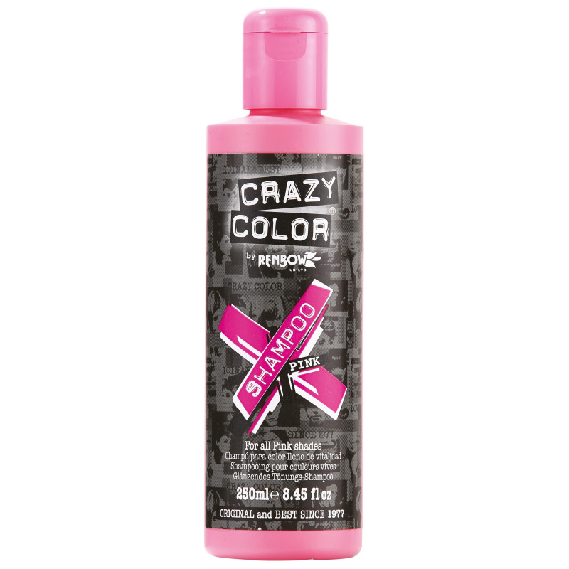 Reaktivierendes Shampoo in Rose CRAZY COLOR 250ML