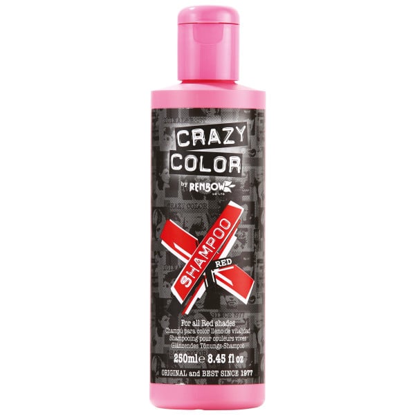 Shampooing re-activant rouge CRAZY COLOR 250ML