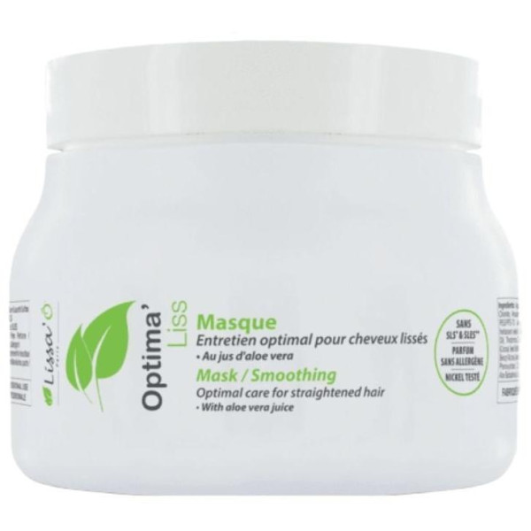 Masque Optima Liss LISSA'Ô 250ML Masque Optima Liss LISSA'Ô 250ML