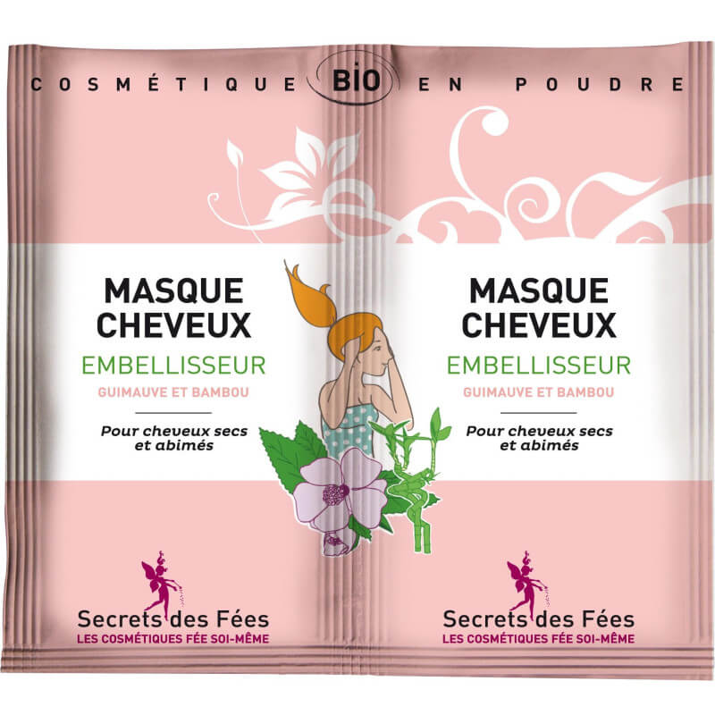 Organic hair beautifying mask SECRETS DES FEES 2x16g