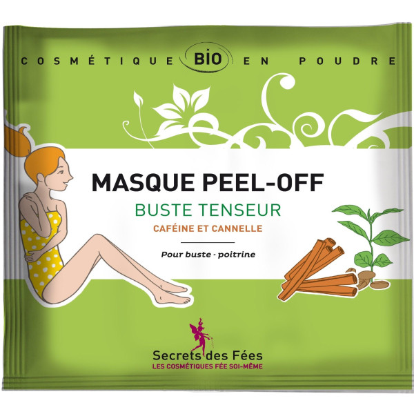 SECRETS DES FEES Organic Tightening Bust Peel-Off Mask 30g
