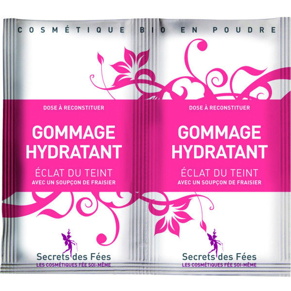 SECRETS DES FEES exfoliante hidratante con brillo orgánico 2x8g SECRETS DES FEES exfoliante hidratante con brillo orgánico 2x8g