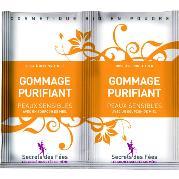 SECERTS DES FEES exfoliante purificador orgánico para pieles sensibles 2x8g SECERTS DES FEES exfoliante purificador orgánico para pieles sensibles 2x8g