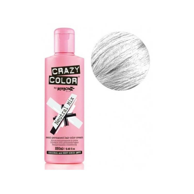 Semi-permanente kleuring Neutral mix CRAZY COLOR 100ML