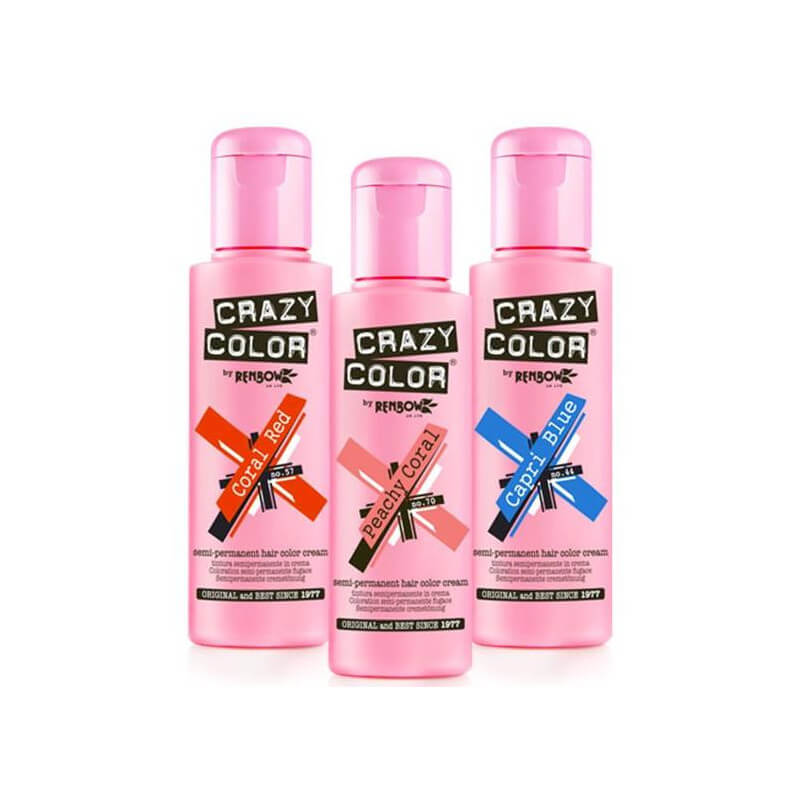 Coloration semi-permanente CRAZY COLOR 100ML (par couleur)