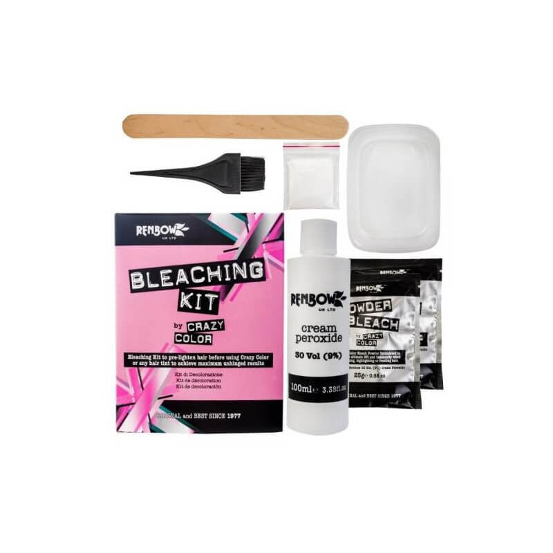 Bleaching CRAZY COLOR lightening kit