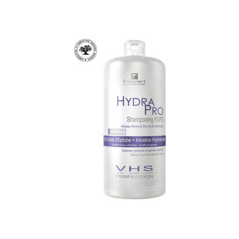 Hydraterende shampoo voor droog/normaal/vet haarwortels 1L.
