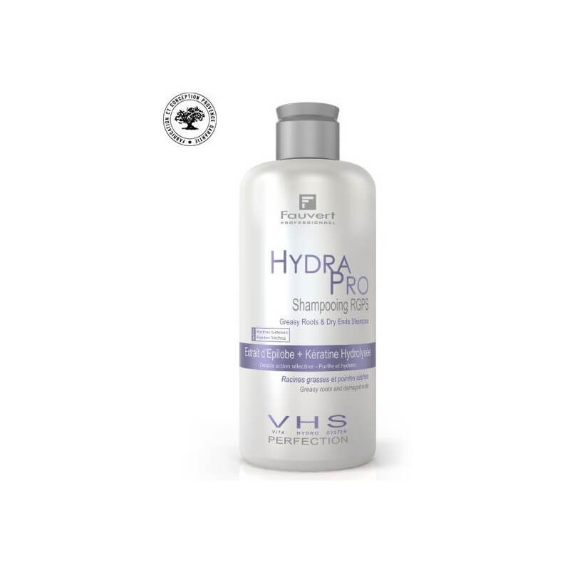 Champô hidratante para cabelos secos e raízes oleosas 250ML.