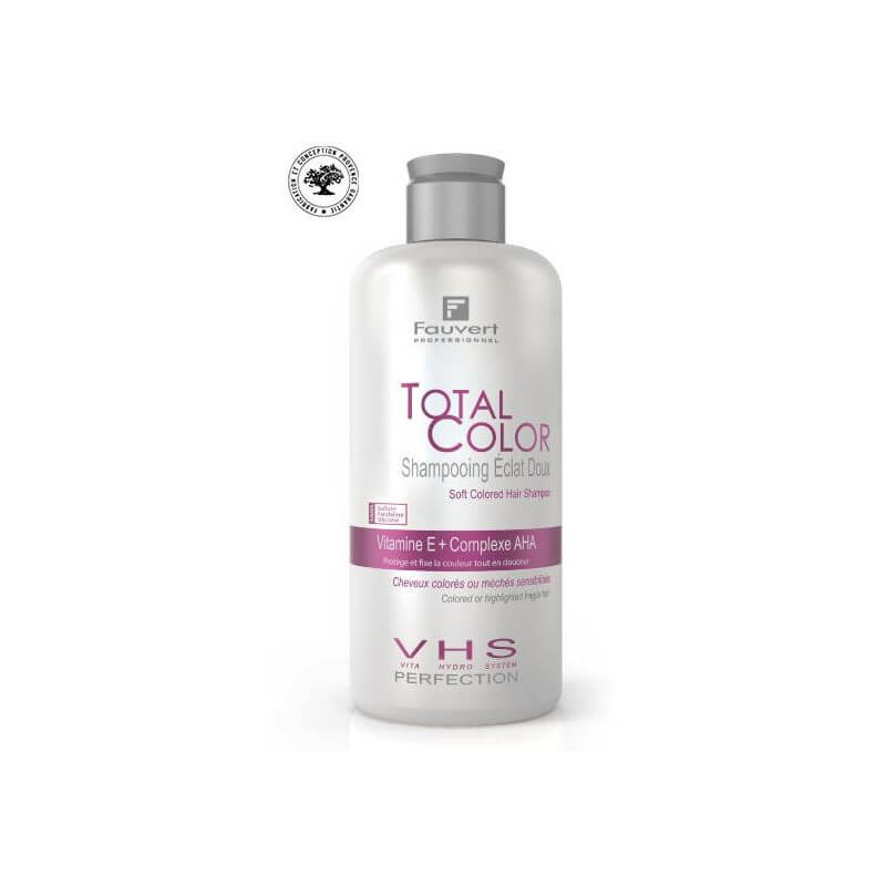 Shampoo voor gekleurd en gevoelig haar, zachte glans, 250 ml.