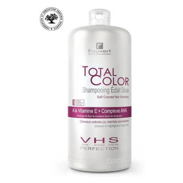 Shampooing cheveux colorés sensibles Eclat doux 1L