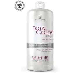 Champú gris / blanco para la caída del cabello 1L baño plateado