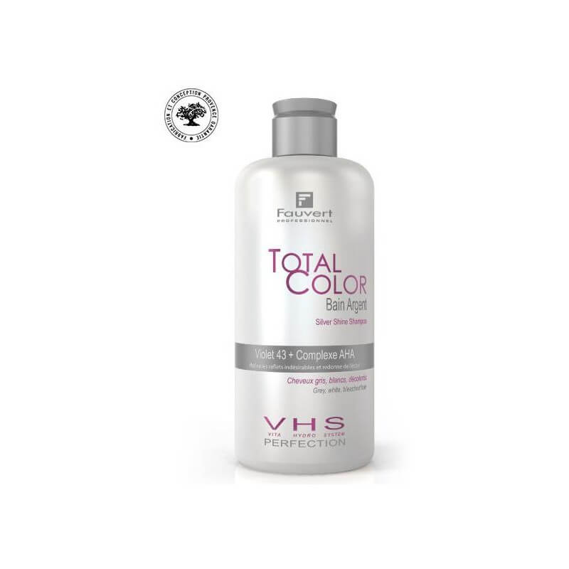 Shampooing desamarelador para cabelos grisalhos/brancos Banho de prata 250ML