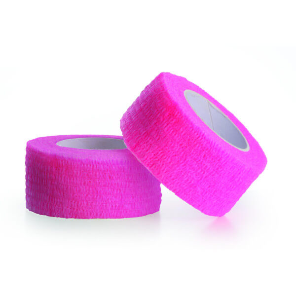 Pink hook and loop tape