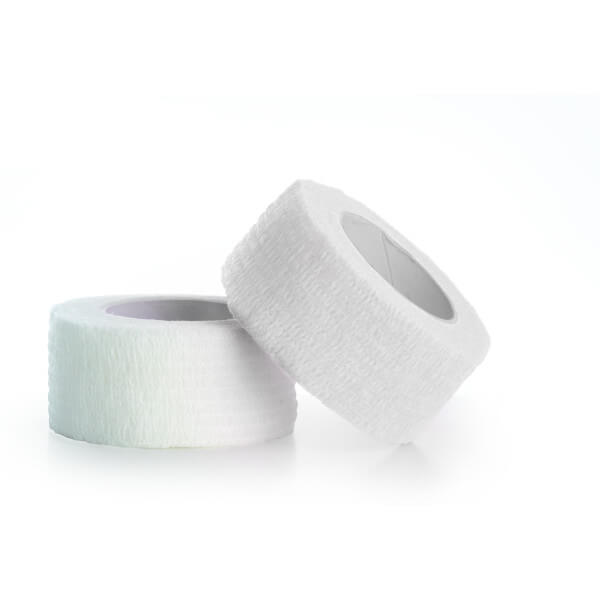 Witte klittenbandtape