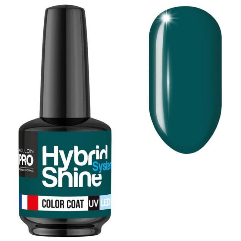 Mini vernice semi-permanente Hybrid Shine n ° 316 Royal cyan MOLLON PRO 8ML