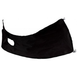 SIBEL Bathrobe / Cape black hook closure