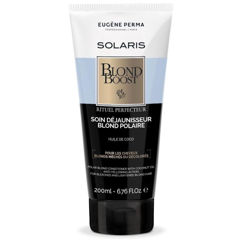 Soin raviveur reflets froids Blond boost Solaris EUGENE PERMA 200ML