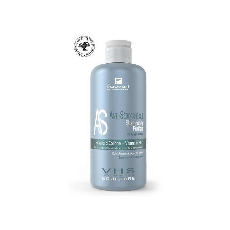 Purifying hair shampoo with oily tendency 250ML