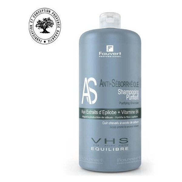 Shampoo per capelli purificante con tendenza oleosa 1L