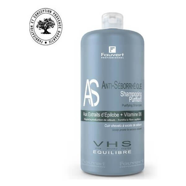 Shampoo per capelli purificante con tendenza oleosa 1L