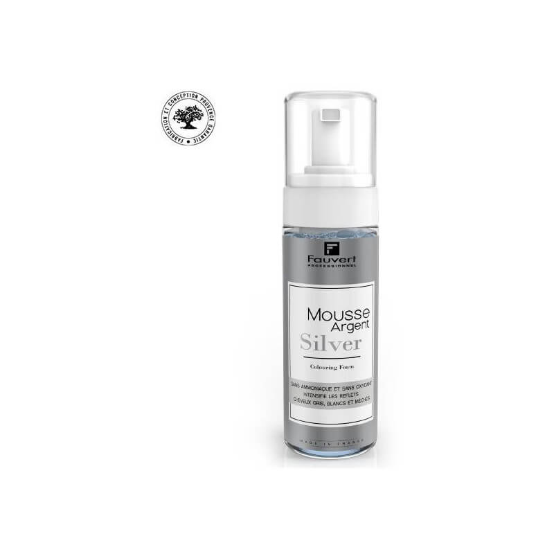 Mousse intensifiante argent sans gaz propulseur écologique 150ML