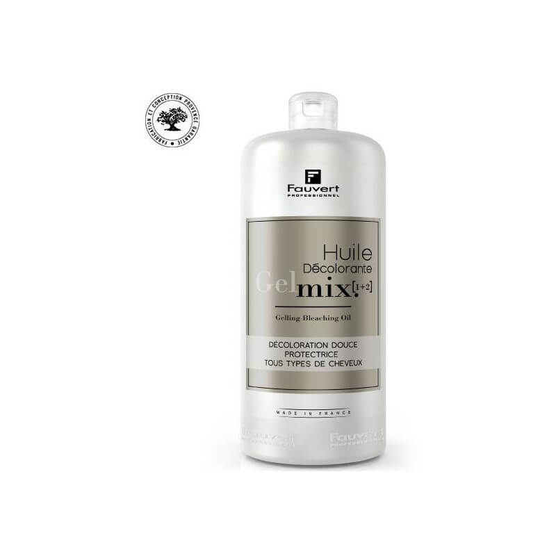 Ontkleurende geltextuur olie tot 3 tinten 1L