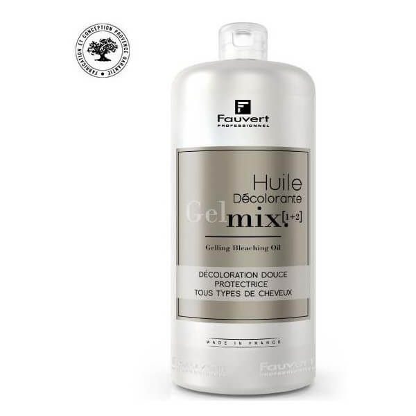 Ontkleurende geltextuur olie tot 3 tinten 1L