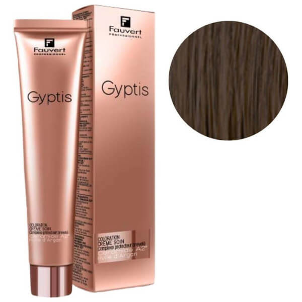 Gyptis 5/1 coloring care cream Light ash brown 100ML