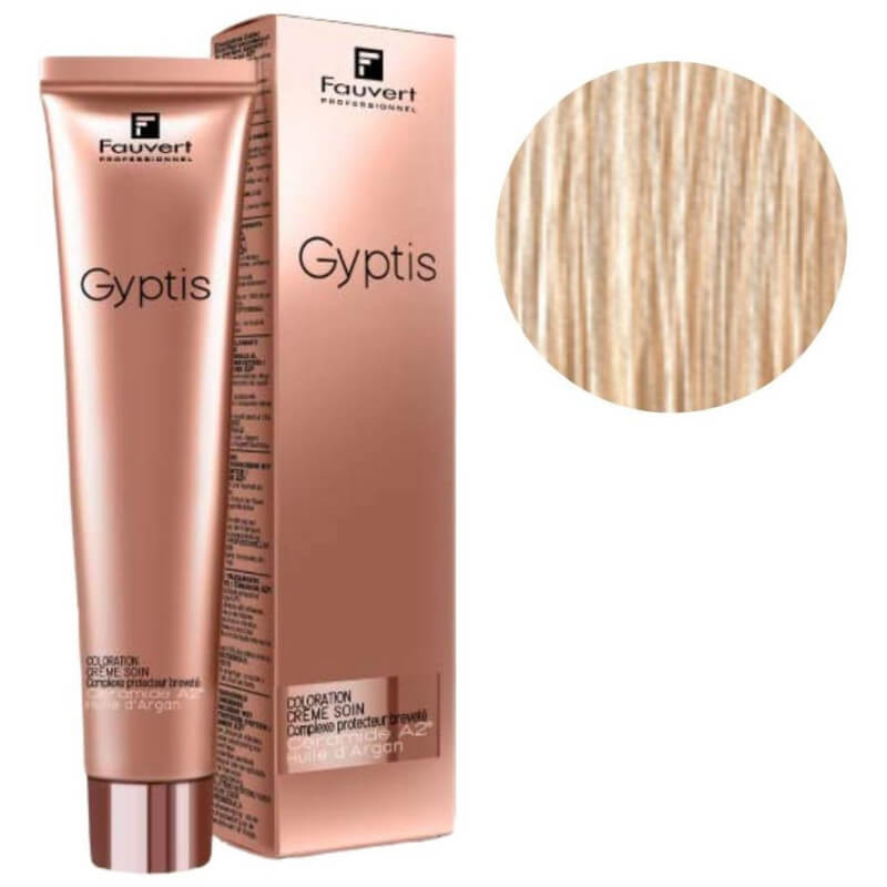 Creme de coloração capilar Gyptis 12/0 Loiro ultra claro 100ML