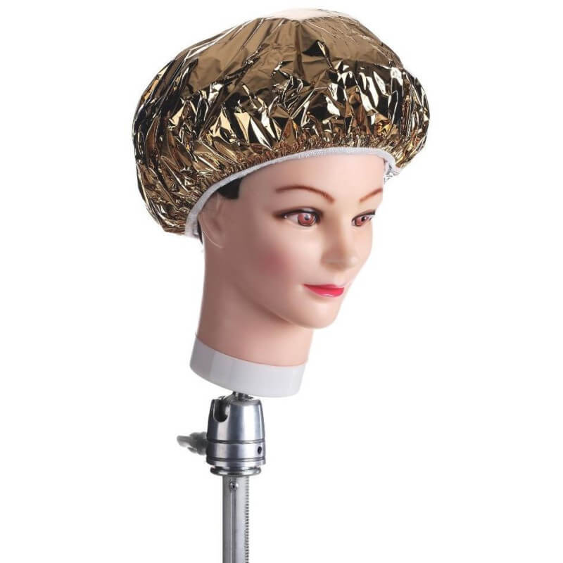 Bonnet chauffant petit format Heat caps doré