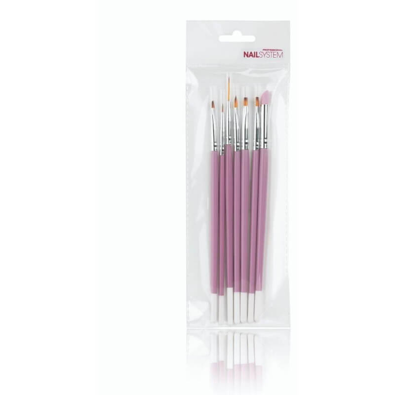 Kit de pinceles profesionales para nail art n.°2