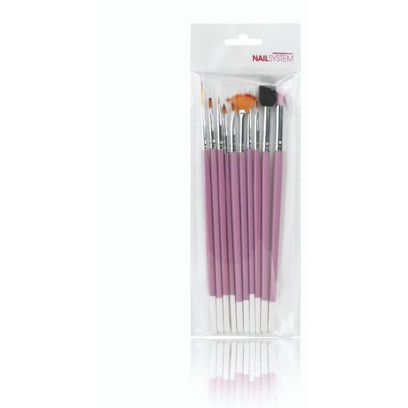 Kit pinceaux nail art pro n°1