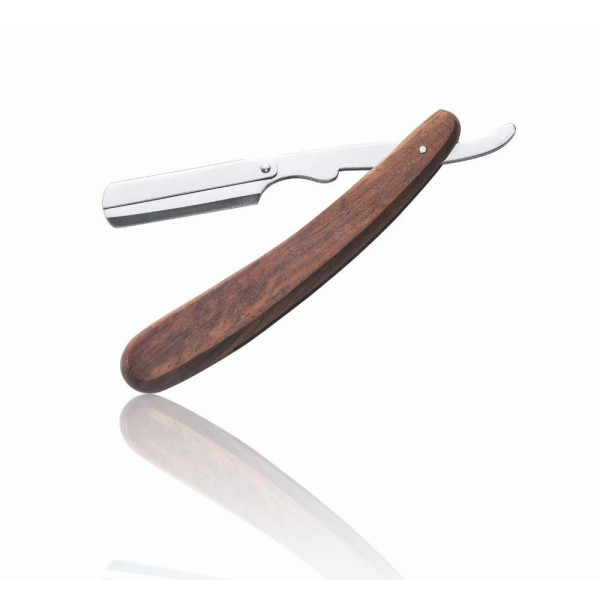 English wood cut razor