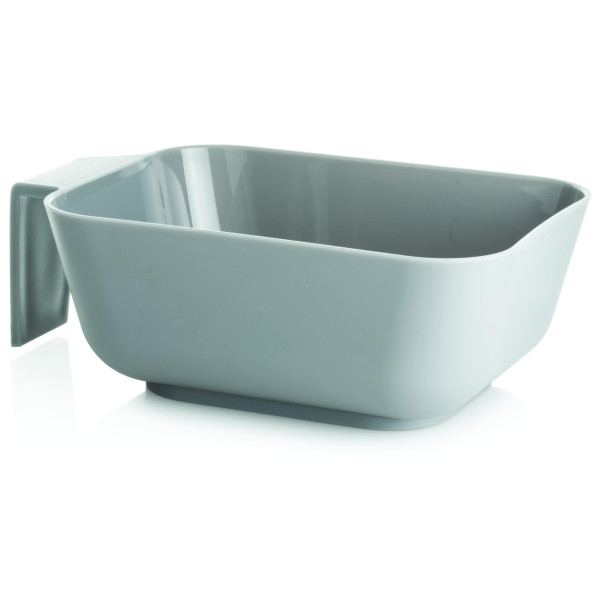 Bol Square bowl gris 14.5*11*5cm