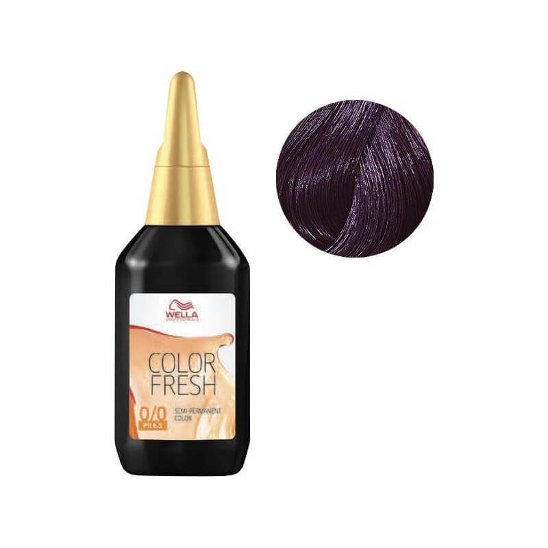 Color Fresh Wella 3/66 Dark Chestnut Violine Intense