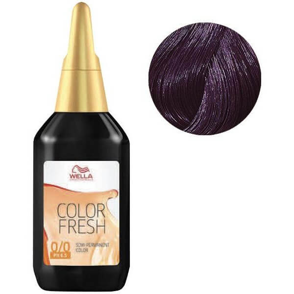 Color Fresh Wella 3/66 Dark Chestnut Violine Intense