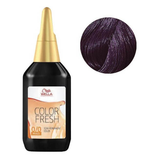 Color Fresh Wella 3/66 Dark Chestnut Violine Intense