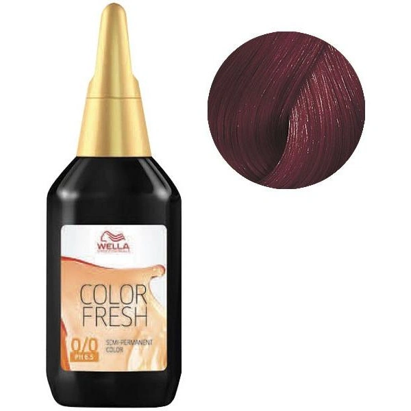 Color Fresh Wella 5/56 Hellbraun Mahagoni Rot