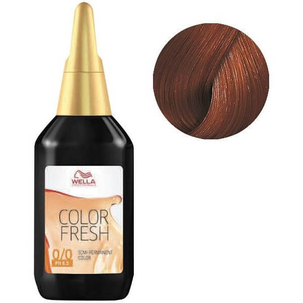 Color Fresh Wella 6/34 Dark Blonde Gold Copper