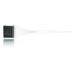 Pincel Crystal small com cerdas macias de nylon.