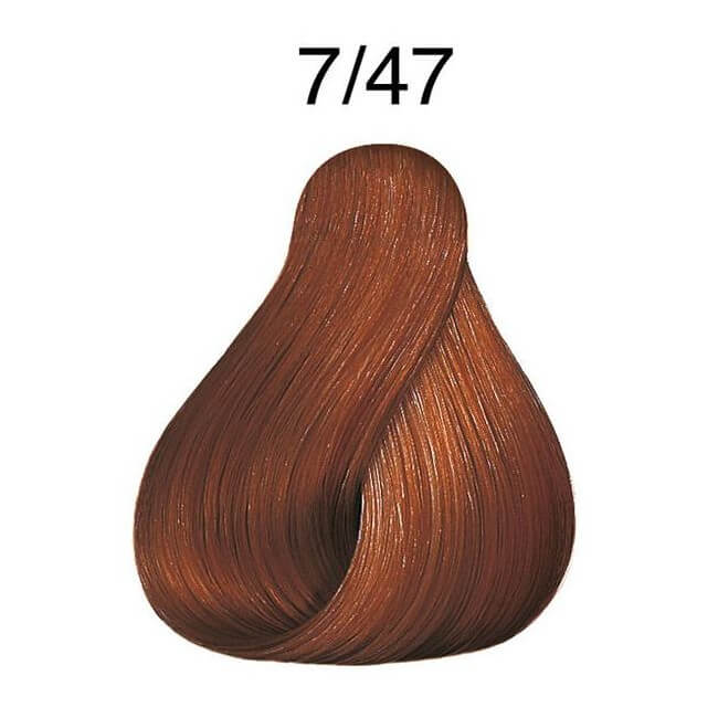 Coloração Color Fresh da Wella 7/47 Louro Acobreado Marrom