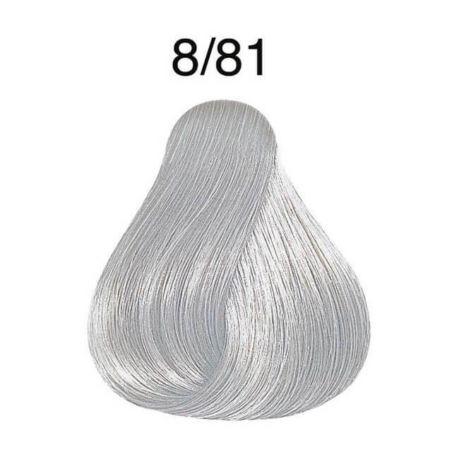 Color Fresh Silver Wella 8/81 Light Blond Perlé Cendré