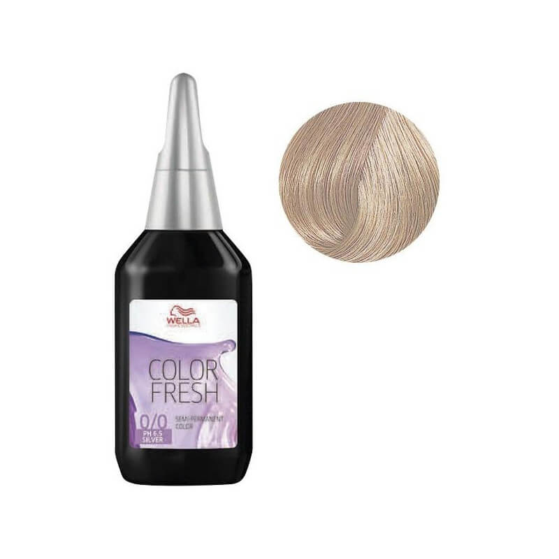 Color Fresh Silver van Wella in 10/81 Platine Perlé Cendré