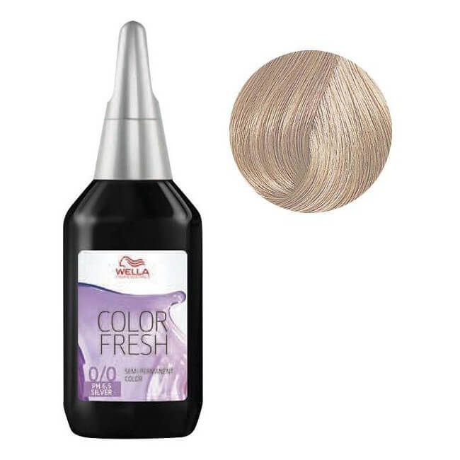 Color Fresh Silver van Wella in 10/81 Platine Perlé Cendré
