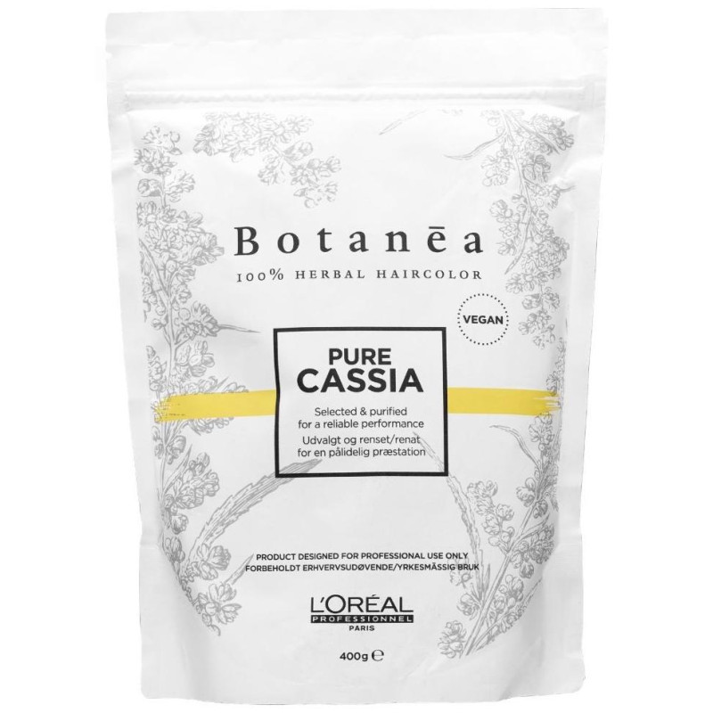 Coloration Professionnel Botanea 100% végétale Cassia 400 Grs