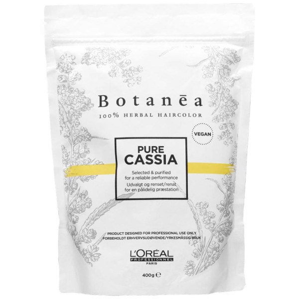 Colorante profesional Botanea 100% Vegetal Cassia 400 Grs