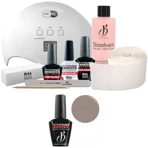 Confezione Beauty Nails + 48 watt lampada Wonderlak extreme Beautynails MY SECRET WLE008