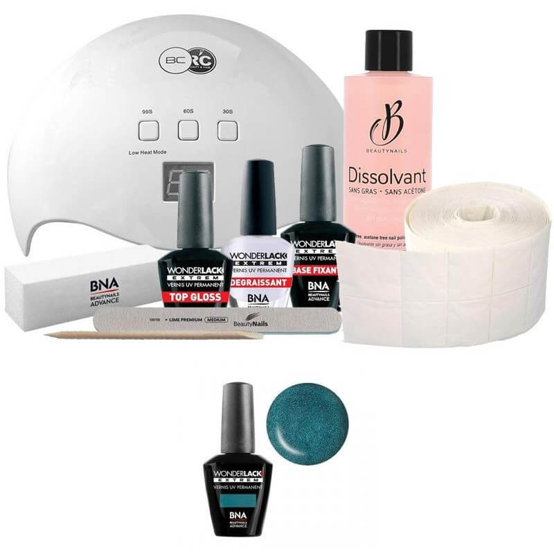 Beauty Nails Pack + 48 Watt Wonderlack Extreme Metallic Botticelli Lampe