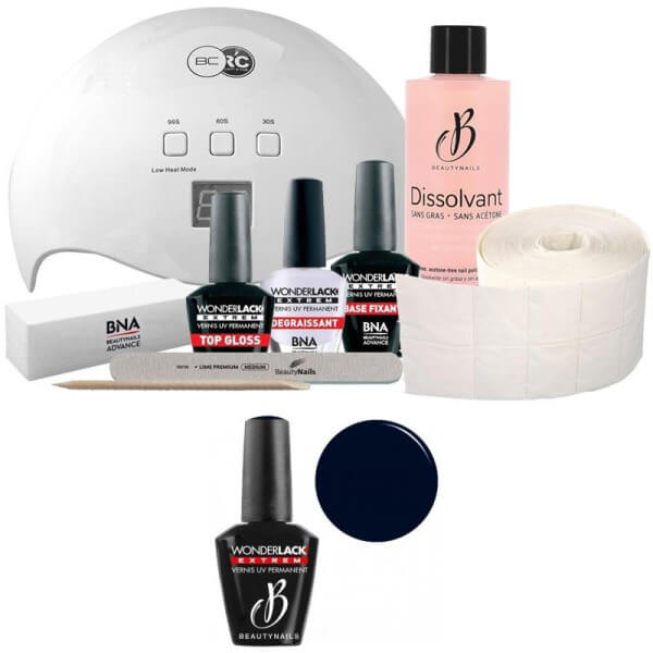 Pack Beauty Nails + 48 watt lamp Wonderlak extreme Beautynails Opera Punk WLE138 Pack Beauty Nails + 48 watt lamp Wonderlak extreme Beautynails Opera Punk WLE138